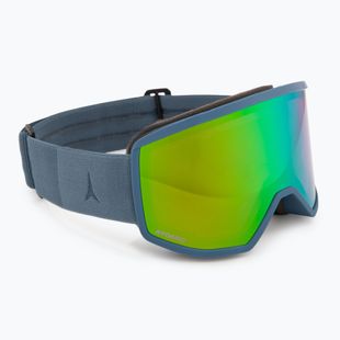 Skibrille Atomic Four HD deep ocean/green hd