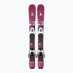 Kinder-Alpinski mit Bindung Atomic Maven Jr 70-90 + C5 GW berry