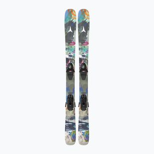 Kinder-Alpinski mit Bindung Atomic Bent Jr 110-130 + C5 GW multicolor