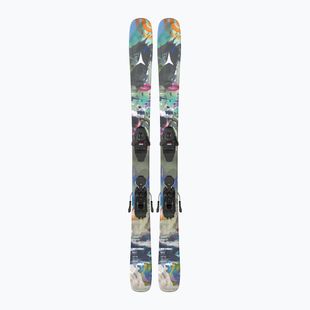 Kinder-Alpinski mit Bindung Atomic Bent Jr 140-150 + L6 GW multicolor