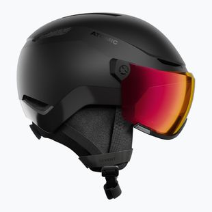 Skihelm Atomic Revent Visor Photo black/red photo