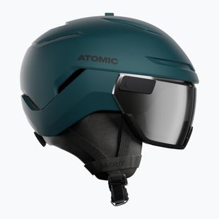 Skihelm Atomic Savor GT Visor Stereo dark slate/silver stereo