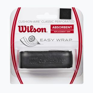 Tennisschlägergriffband Wilson Cushion Aire Classic Perforated Grip black