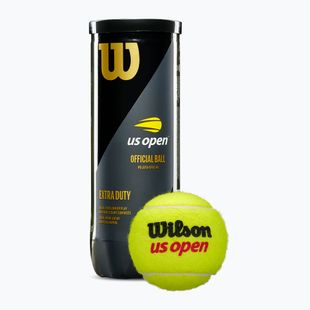 Tennisbälle Wilson US Open XD 3 Stk. yellow