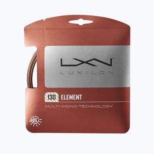 Tennissaite Luxilon Element 130 Satz12 2m braun WRZ990109+