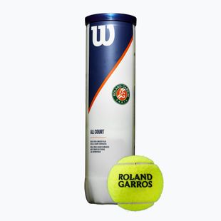 Wilson Roland Garros All CT Tennisbälle 4 Stk. gelb