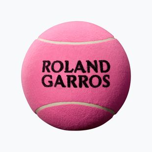 Tennisball für Autogramme Wilson Roland Garros 9 Jumbo pink