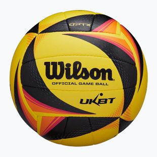 Beachvolleyball Wilson OPTX AVP VB OFFICIAL GB yellow Größe 5