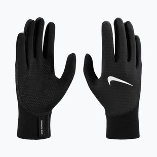 Nike Therma-Fit Pacer Sphere Midweight RG Damen Laufhandschuhe schwarz/schwarz/silber