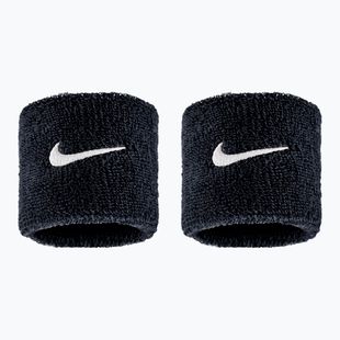 Schweißbänder Nike Swoosh Classic Wristbands 2 Stk. black/white