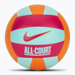 Volleyball Nike All Court Volleyball bright ceramic/bleached turquoise/rush pink Größe 5