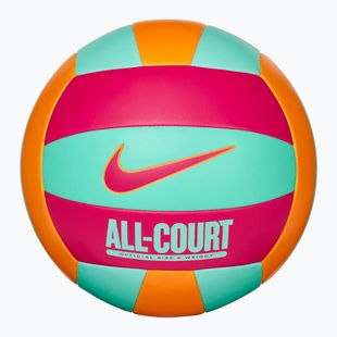 Volleyball Nike All Court Volleyball bright ceramic/bleached turquoise/rush pink Größe 5