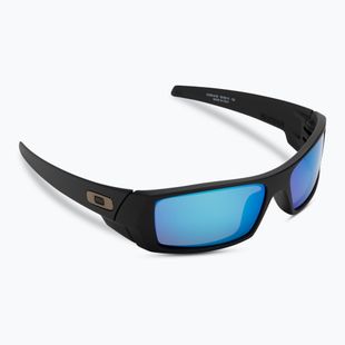 Oakley Gascan mattschwarz/prizm sapphire polarisierte Sonnenbrille