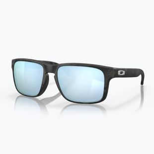 Oakley Holbrook mattschwarz/prizm tiefes Wasser Fleece-Sonnenbrille