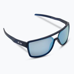Oakley Castel matt trans blau/prizm tiefes Wasser polarisierte Wanderbrille