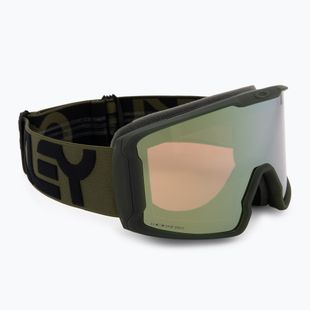 Skibrille Oakley Line Miner L matte b1b dark brush/prizm sage gold iridium