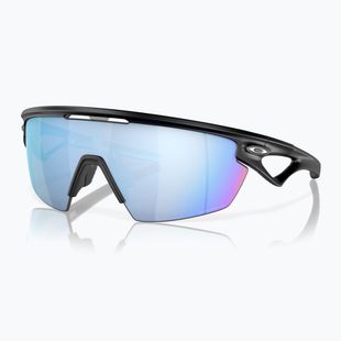 Oakley Sphaera mattschwarz/prizm tiefes Wasser polarisierte Sonnenbrille
