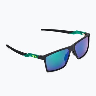 Oakley Futurity satin schwarz/prizm jade Sonnenbrille