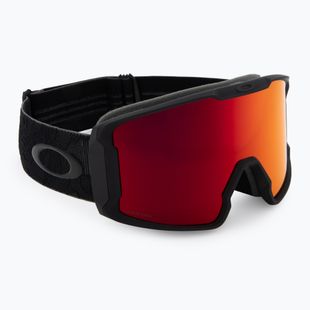 Skibrille Oakley Line Miner L black camo/prizm snow torch iridium