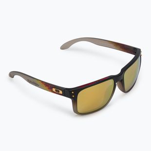 Oakley Holbrook troy lee design schwarz fade/prizm 24k polarisierte Sonnenbrille