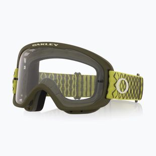 Fahrradbrille Oakley O Frame 2.0 Pro MTB cactus dark brush/clear