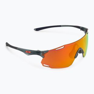 Sonnenbrille Oakley Cybr Dyno matte crystal black/prizm ruby with pink ink