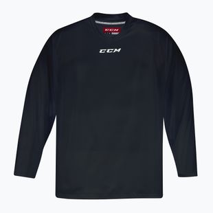 Herren-Hockey-Langarmtrikot CCM 5000 SR schwarz