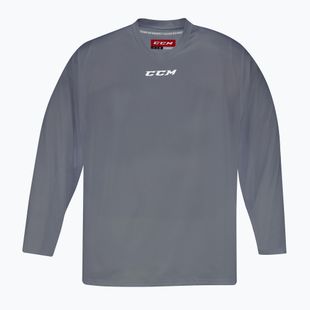 Herren-Hockey-Langarmtrikot CCM 5000 SR grau
