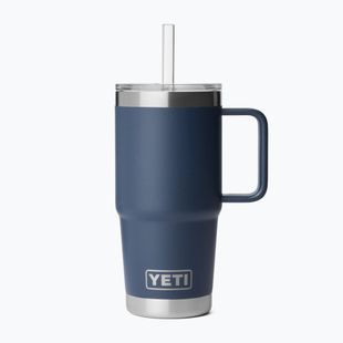 Thermobecher YETI Rambler Straw 739 ml navy