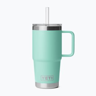 Thermobecher YETI Rambler Straw 739 ml seafoam