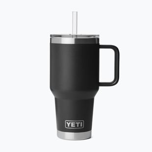 Thermobecher YETI Rambler Straw 1000 ml black