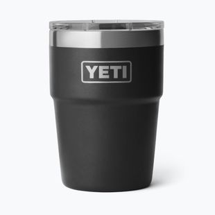 Thermosflasche YETI Rambler Stackable 473 ml black