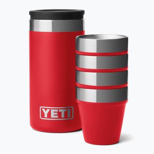 Camping-Schnapsgläser YETI Shot 48 ml 4 pcs. rescue red