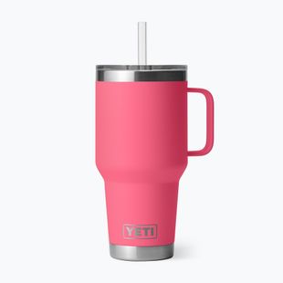 Thermobecher YETI Rambler Straw 1000 ml tropical pink