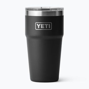 Thermosflasche YETI Rambler Stackable 473 ml black