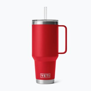 Thermobecher YETI Rambler Straw 1200 ml rescue red