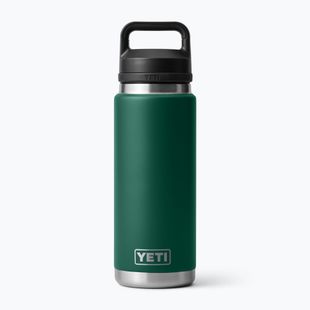 Thermosflasche YETI Rambler Chug 760 ml black forest green