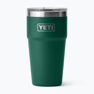 Thermosflasche YETI Rambler Stackable 591 ml black forest green