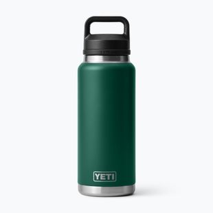 Thermoflasche YETI Rambler Chug 1064 ml black forest green