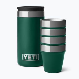 Camping-Schnapsgläser YETI Shot 48 ml 4 pcs. black forest green