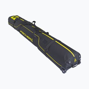 Skitasche Fischer Skicase Alpine Race 2 Pair-195 black/yellow