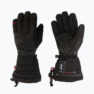 Skihandschuhe Damen Lenz Heat Glove 6.0 Finger Cap black