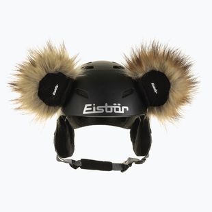 Helm-Ohren Eisbar Teddy Ears black/camel