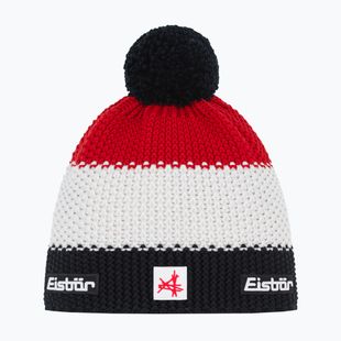 Wintermütze Eisbar Star Pompon SA black/white/ketchup