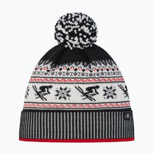 Wintermütze Eisbar Retroski Pompon black