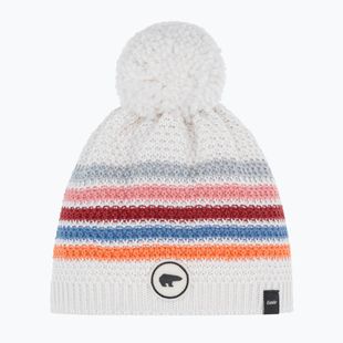Kinder-Wintermütze Eisbar Stan Pompon white