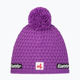Wintermütze Eisbar Trail Pompon SA purple