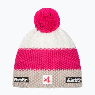 Wintermütze Eisbar Star Pompon SA pink