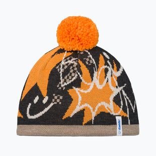 Kinder-Wintermütze Eisbar Ready Pompon beige