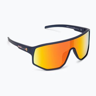 Red Bull Spect Dash blau/braun mit rotem Spiegel Fahrradbrille